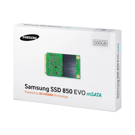 Samsung 850 EVO 500GB 520 MB/s mSATA Internal SSD — Being Shipped