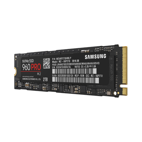 Samsung 960 PRO 2TB M.2 NVMe Internal SSD — Being Shipped