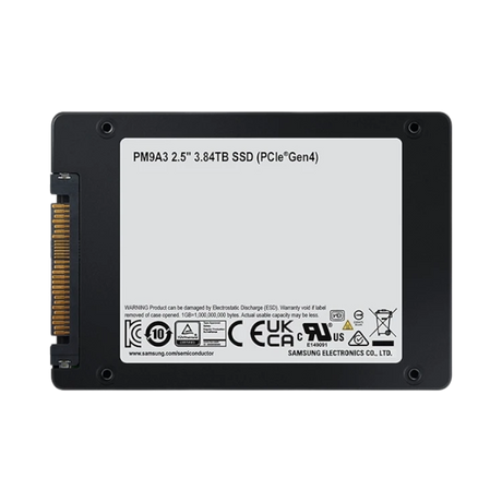 Samsung PM9A3 3.84TB 2.5" U.2 PCIe 4.0 x4 NVMe SSD — Being Shipped