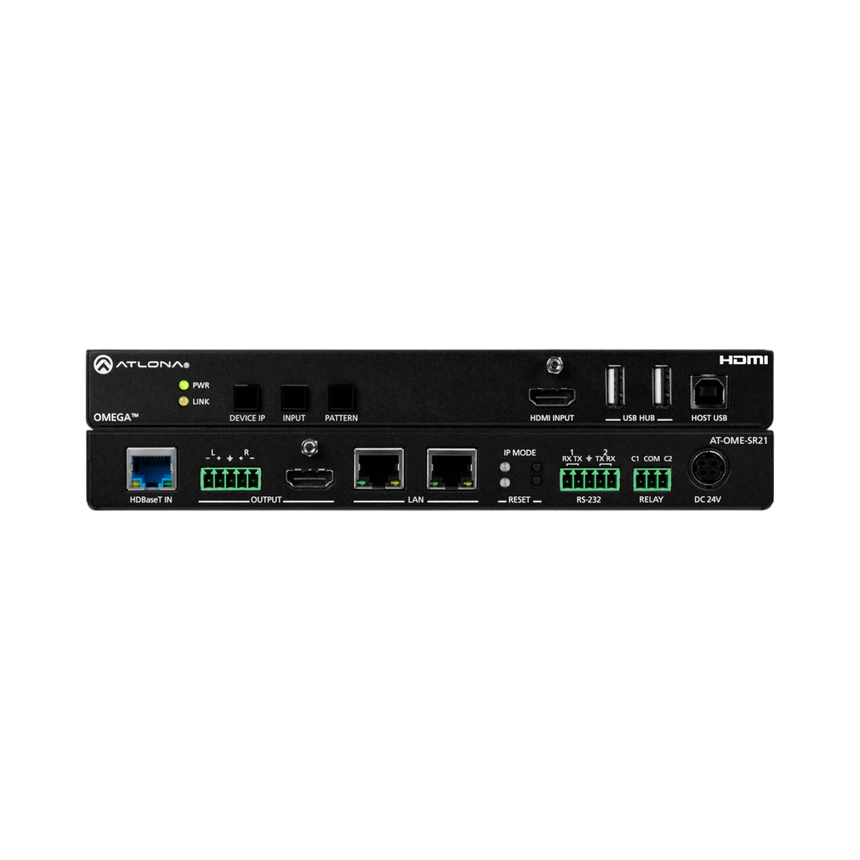 Atlona Omega Soft Video Conferencing 4K HDMI-to-HDBaseT Scaling Receiver — Being Shipped