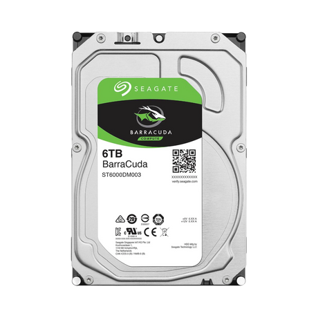 Seagate BarraCuda 6TB 3.5" SATA 6Gb/s 5400RPM Internal HDD — Being Shipped