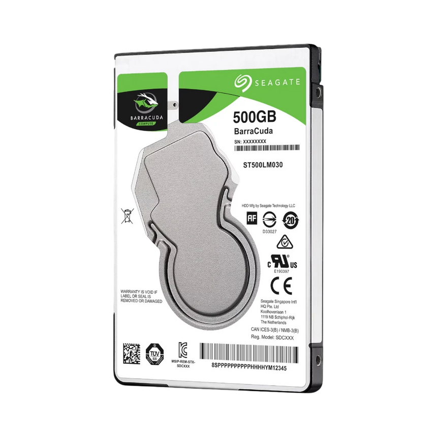 Seagate BarraCuda 500GB 2.5" 5400RPM SATA Internal HDD — Being Shipped