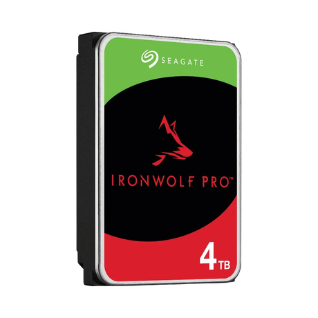 Seagate IronWolf Pro 4TB 3.5" 7200RPM SATA 6Gb/s NAS HDD — Being Shipped