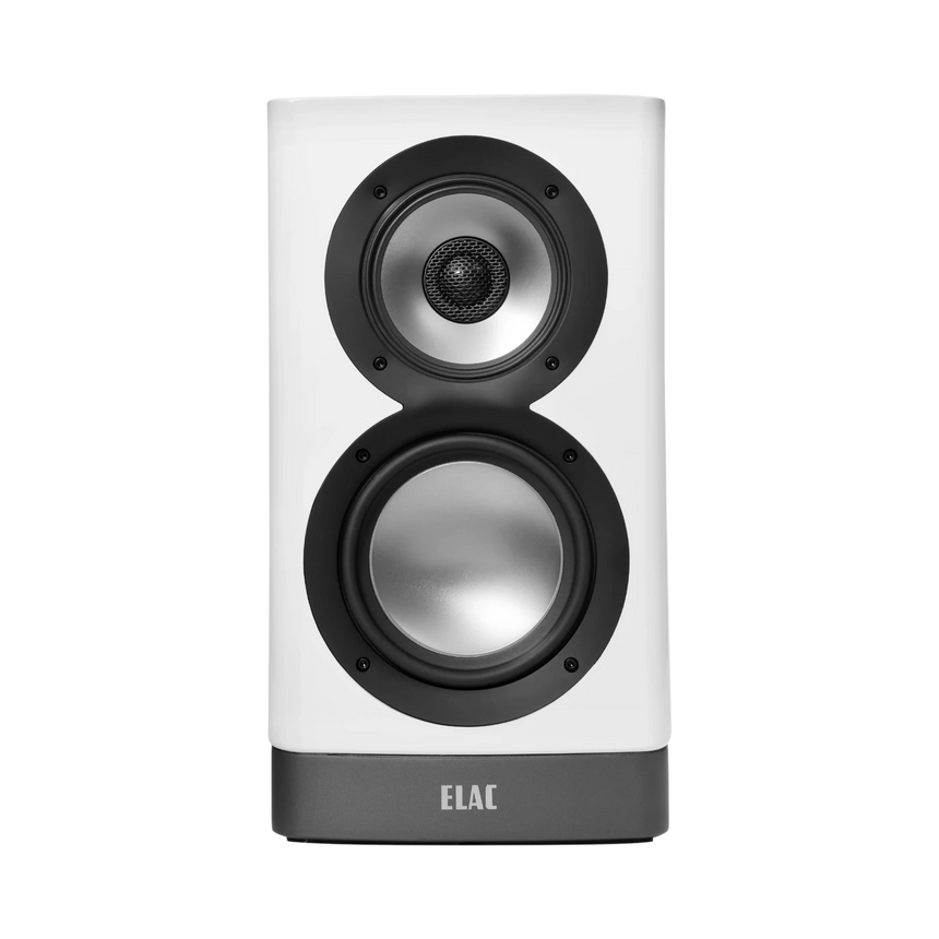 ELAC Navis ARB-51 3-Way Powered Bookshelf Speaker (Gloss White, Pair) — Being Shipped