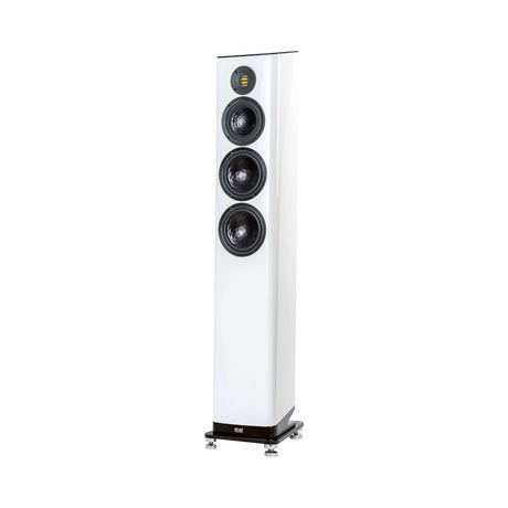 ELAC Vela FS 409 3.5-Way Floorstanding Speaker (Gloss White, Single) — Being Shipped