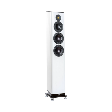ELAC Vela FS 409 3.5-Way Floorstanding Speaker (Gloss White, Single) — Being Shipped