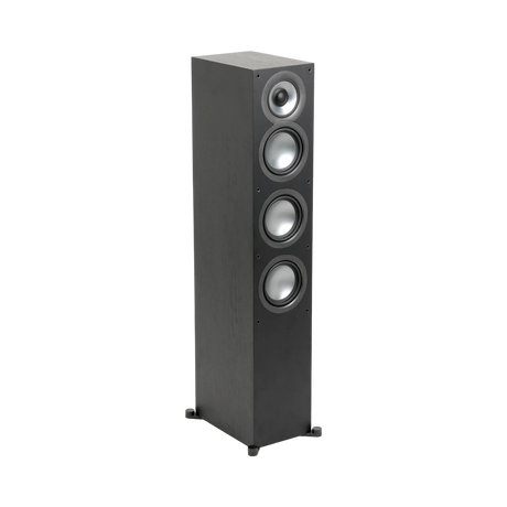 ELAC Uni-Fi 2.0 UF-52 Floorstanding Speaker (Black Ash Vinyl) — Being Shipped
