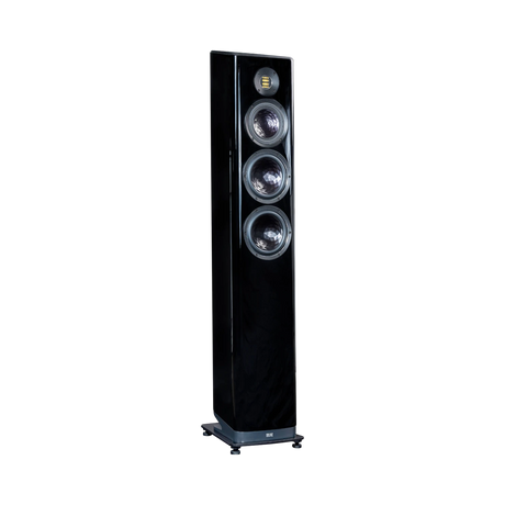 ELAC Vela FS 409 3.5-Way Floorstanding Speaker (Gloss Black, Single) — Being Shipped