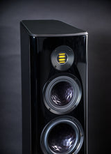 ELAC Vela FS 409 3.5-Way Floorstanding Speaker (Gloss Black, Single) — Being Shipped