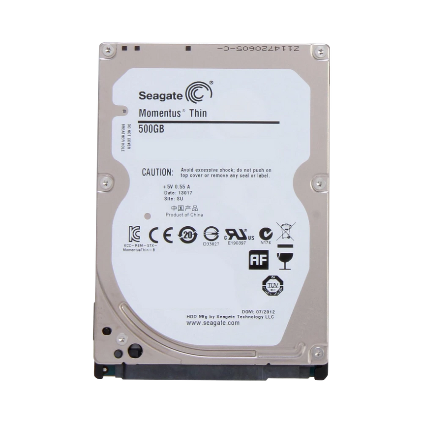Seagate Momentus Thin 500GB 2.5" 5400RPM SATA Laptop HDD — Being Shipped