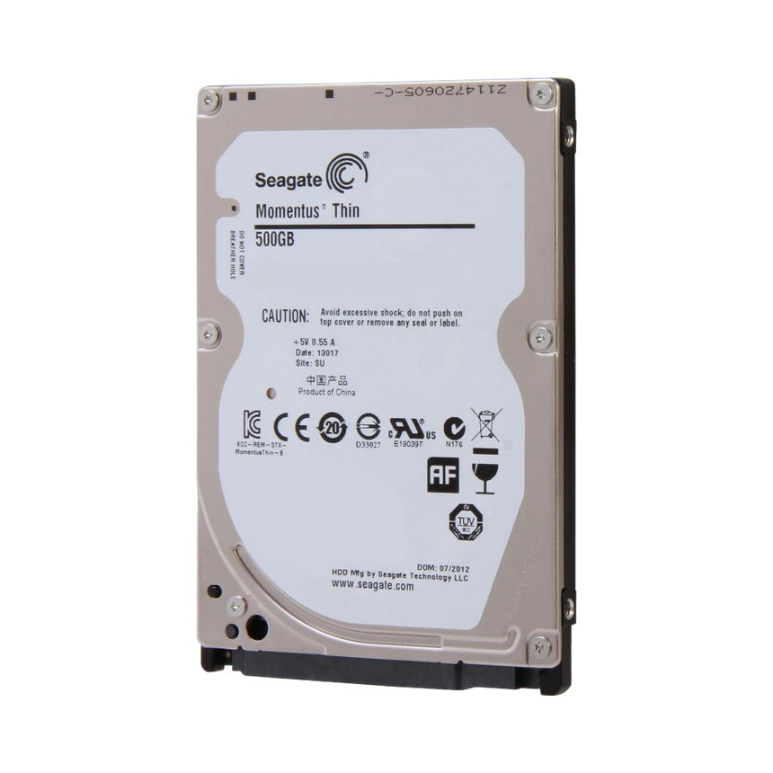 Seagate Momentus Thin 500GB 2.5" 5400RPM SATA Laptop HDD — Being Shipped