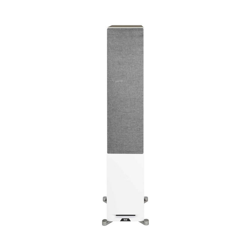 ELAC Debut Reference Three-Way Floorstanding Speaker (White Baffle, Oak Cabinet) — Being Shipped