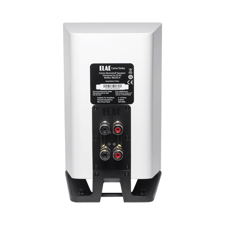 ELAC Carina BS243.4 2-Way Bookshelf Speakers (Satin White, Pair) — Being Shipped