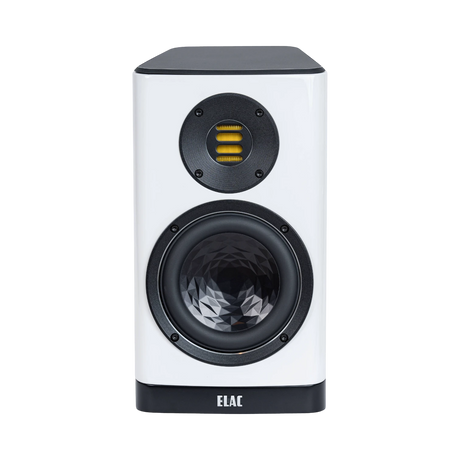 ELAC Vela BS 403 2-Way Bookshelf Speakers (Gloss White, Pair) — Being Shipped
