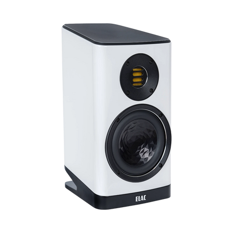 ELAC Vela BS 403 2-Way Bookshelf Speakers (Gloss White, Pair) — Being Shipped