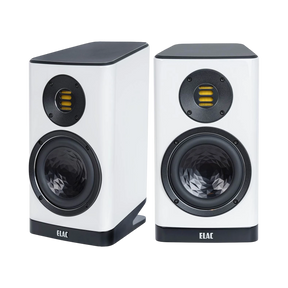 ELAC Vela BS 403 2-Way Bookshelf Speakers (Gloss White, Pair) — Being Shipped