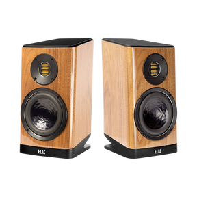 ELAC Vela BS 403 2-Way Bookshelf Speakers (Gloss Walnut, Pair) — Being Shipped