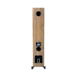 ELAC Uni-Fi Reference UFR52 Floorstanding Speaker (Satin White, Oak Sides) — Being Shipped