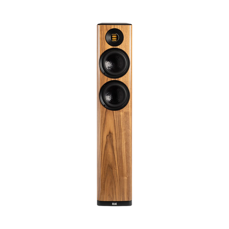 ELAC Vela FS 407 2.5-Way Floorstanding Speaker (Gloss Walnut, Single) — Being Shipped