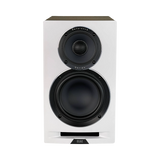 ELAC Uni-Fi Reference UBR62 3-Way Bookshelf Speakers (Satin White with Oak Sides, Pair) — Being Shipped