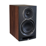 ELAC Uni-Fi Reference UBR62 3-Way Bookshelf Speakers (Satin Black with Walnut Sides, Pair) — Being Shipped
