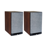 ELAC Uni-Fi Reference UBR62 3-Way Bookshelf Speakers (Satin Black with Walnut Sides, Pair) — Being Shipped