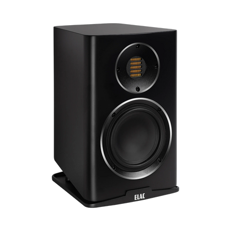 ELAC Carina BS243.4 2-Way Bookshelf Speakers (Satin Black, Pair) — Being Shipped