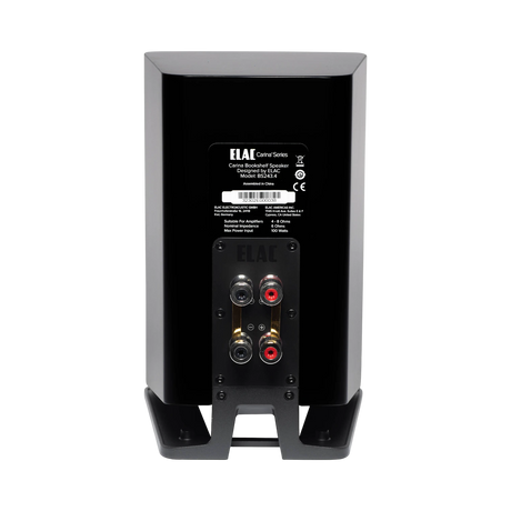 ELAC Carina BS243.4 2-Way Bookshelf Speakers (Satin Black, Pair) — Being Shipped