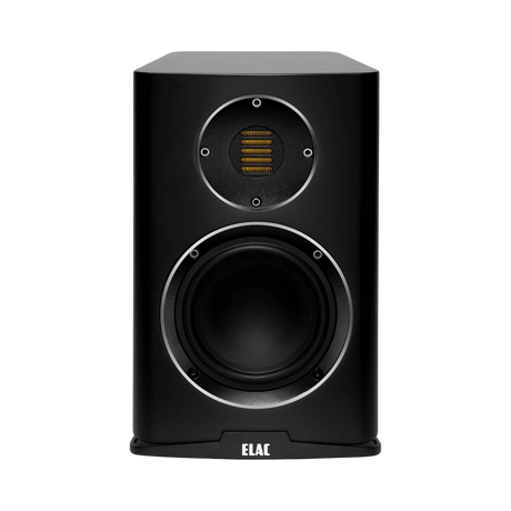 ELAC Carina BS243.4 2-Way Bookshelf Speakers (Satin Black, Pair) — Being Shipped