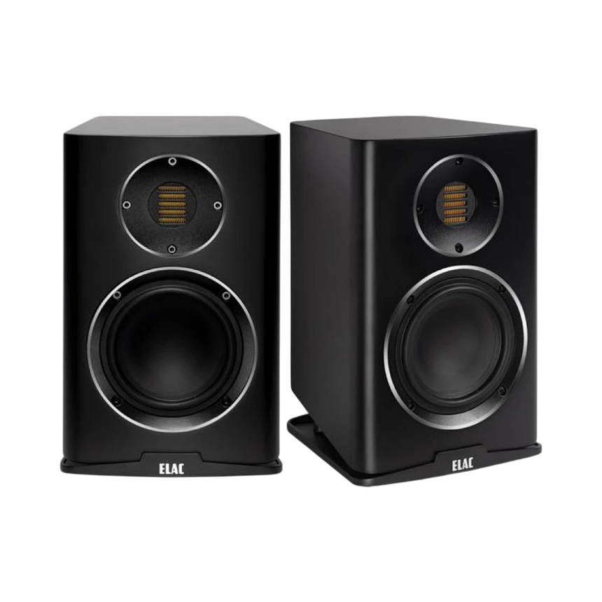 ELAC Carina BS243.4 2-Way Bookshelf Speakers (Satin Black, Pair) — Being Shipped