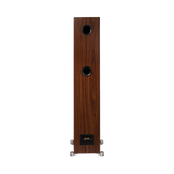 ELAC Debut Reference Three-Way Floorstanding Speaker (Black Baffle, Walnut Cabinet) — Being Shipped