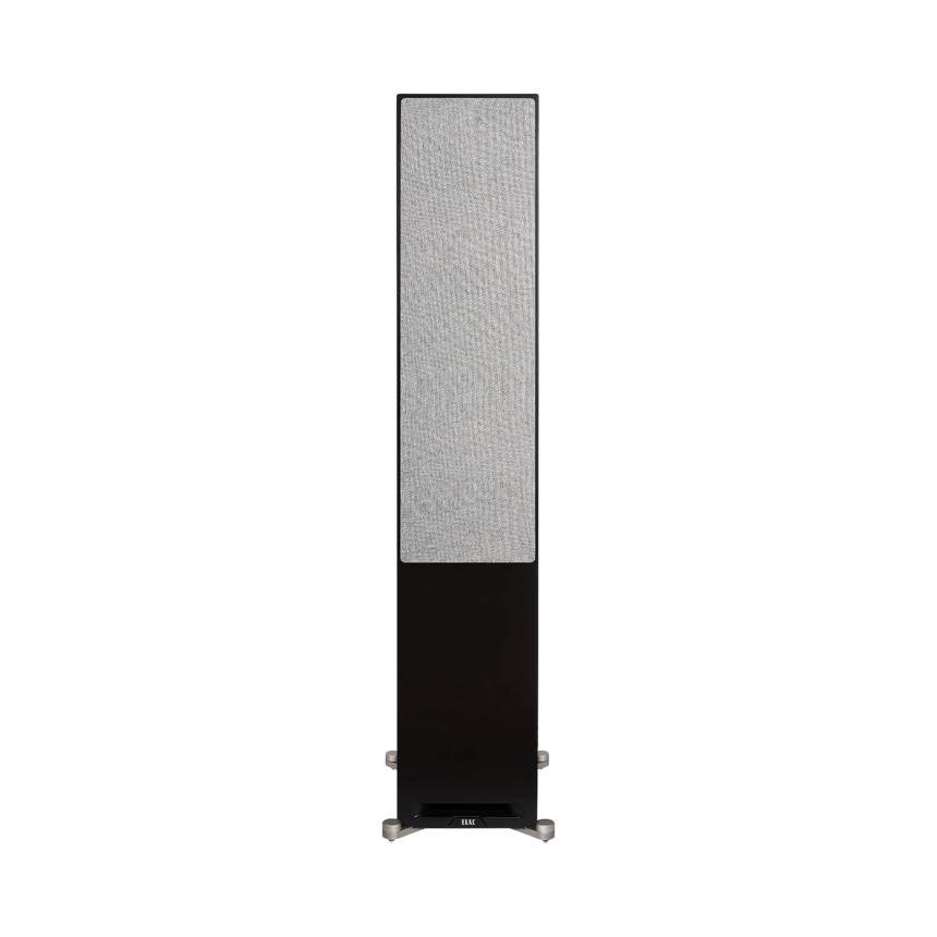 ELAC Debut Reference Three-Way Floorstanding Speaker (Black Baffle, Walnut Cabinet) — Being Shipped