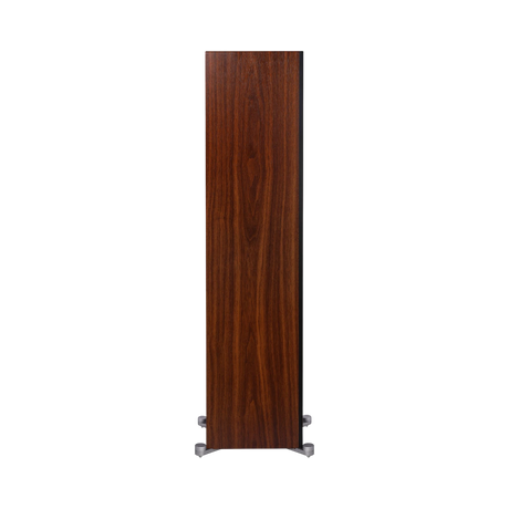 ELAC Debut Reference Three-Way Floorstanding Speaker (Black Baffle, Walnut Cabinet) — Being Shipped