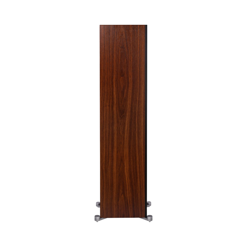 ELAC Debut Reference Three-Way Floorstanding Speaker (Black Baffle, Walnut Cabinet) — Being Shipped