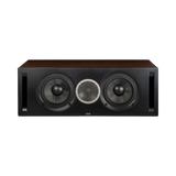 ELAC Debut Reference Two-Way Center Channel Speaker (Black Baffle, Walnut Cabinet) — Being Shipped