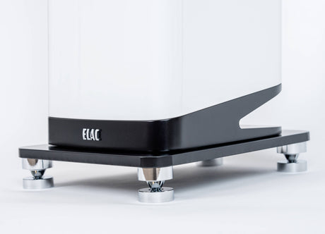 ELAC Vela FS 407 2.5-Way Floorstanding Speaker (Gloss White, Single) — Being Shipped