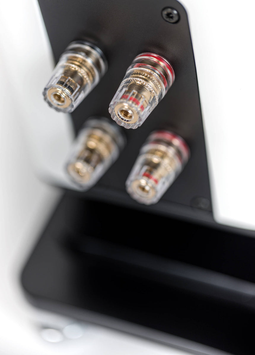 ELAC Vela FS 407 2.5-Way Floorstanding Speaker (Gloss White, Single) — Being Shipped