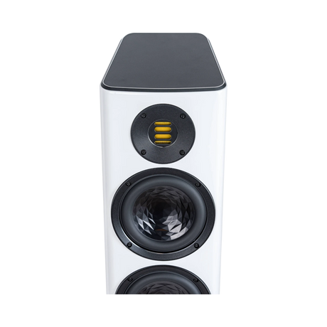 ELAC Vela FS 407 2.5-Way Floorstanding Speaker (Gloss White, Single) — Being Shipped