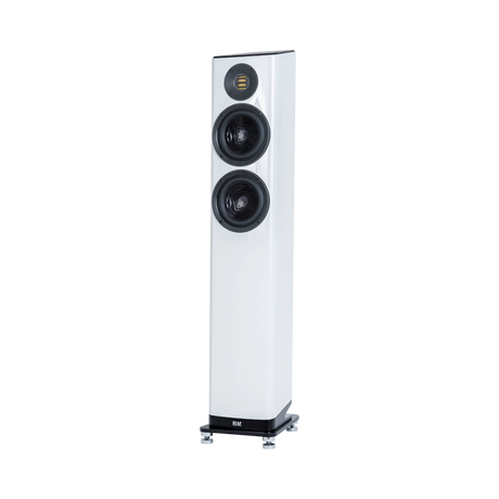 ELAC Vela FS 407 2.5-Way Floorstanding Speaker (Gloss White, Single) — Being Shipped