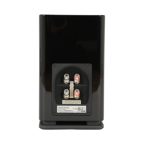 ELAC Solano BS 283 Two-Way Bookshelf Speakers (Gloss Black, Pair) — Being Shipped