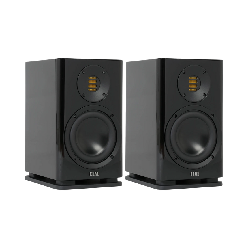 ELAC Solano BS 283 Two-Way Bookshelf Speakers (Gloss Black, Pair) — Being Shipped