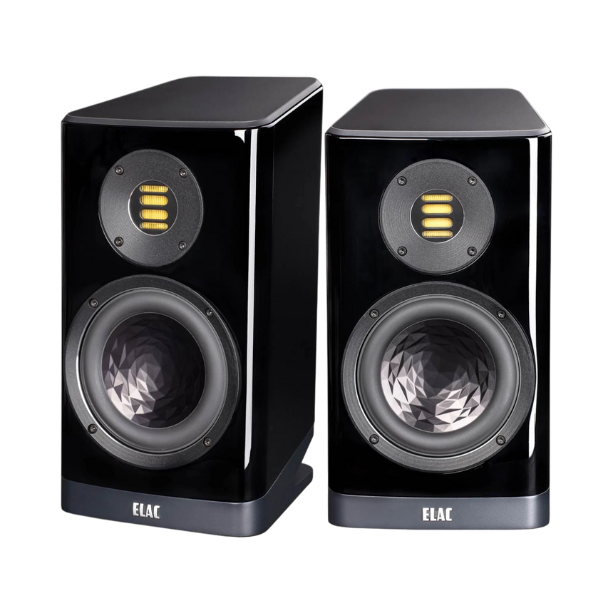 ELAC Vela BS 403 2-Way Bookshelf Speakers (Gloss Black, Pair) — Being Shipped