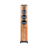ELAC Vela FS 409 3.5-Way Floorstanding Speaker (Gloss Walnut, Single) — Being Shipped