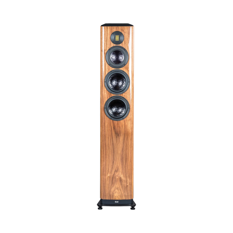 ELAC Vela FS 409 3.5-Way Floorstanding Speaker (Gloss Walnut, Single) — Being Shipped