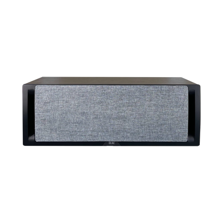 ELAC Uni-Fi Reference UCR52 3-Way Center Channel Speaker (Satin Black, Walnut Sides) — Being Shipped