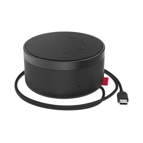 Lenovo Go Wired Speakerphone (Thunder Black) — Being Shipped