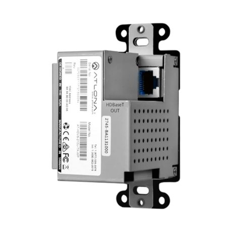 Atlona 4K HDMI over HDBaseT 2x1 Switch Wall Plate Extender Kit — Being Shipped