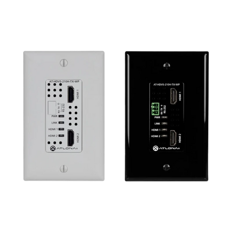 Atlona 4K HDMI over HDBaseT 2x1 Switch Wall Plate Extender Kit — Being Shipped