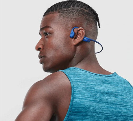 AfterShokz Aeropex Wireless Open-Ear Headphones (Blue Eclipse) — Being Shipped