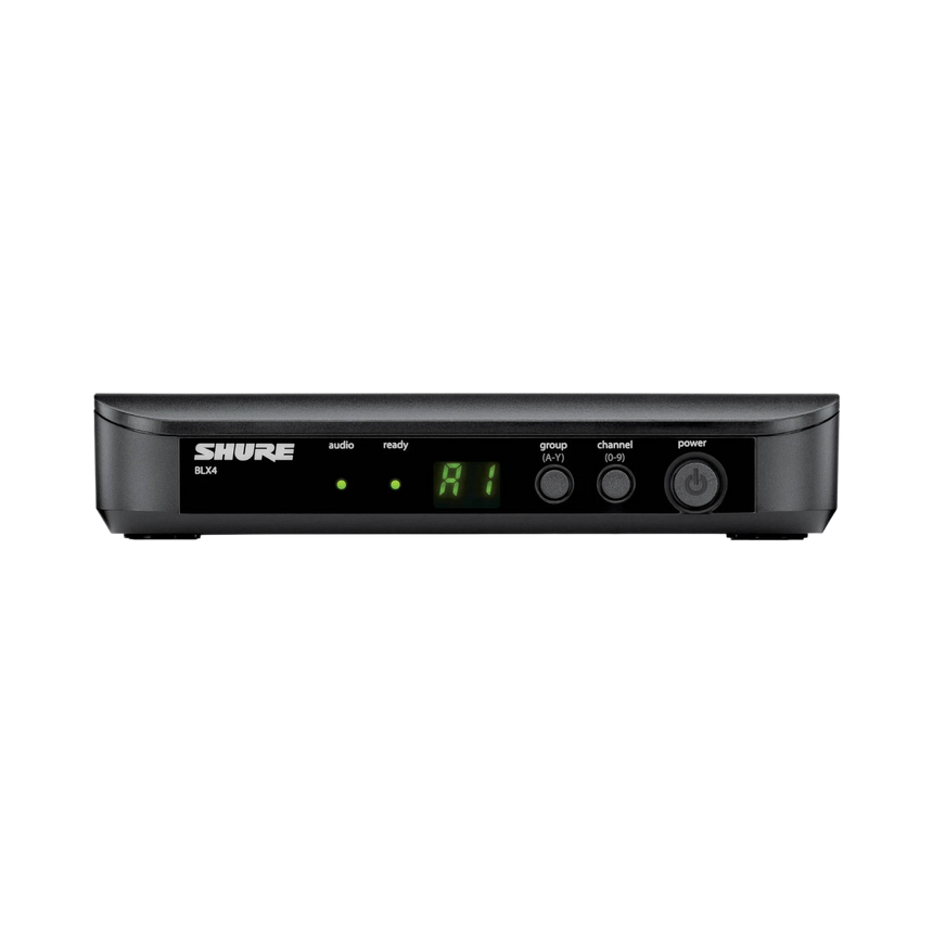 Shure BLX4 Tabletop Wireless Receiver (H9: 512 to 542 MHz) — Being Shipped